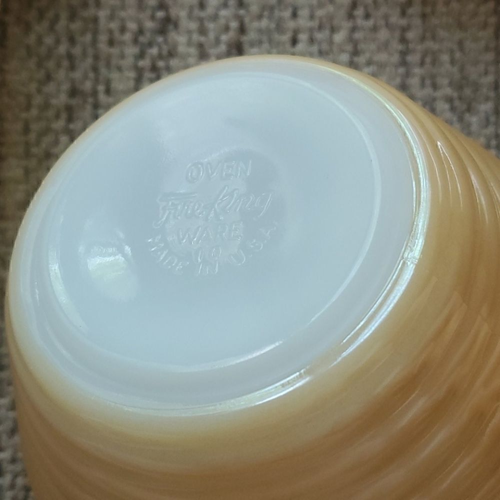 Fire King Ware | Handled Lusterware Bowls - Picture 5 of 5